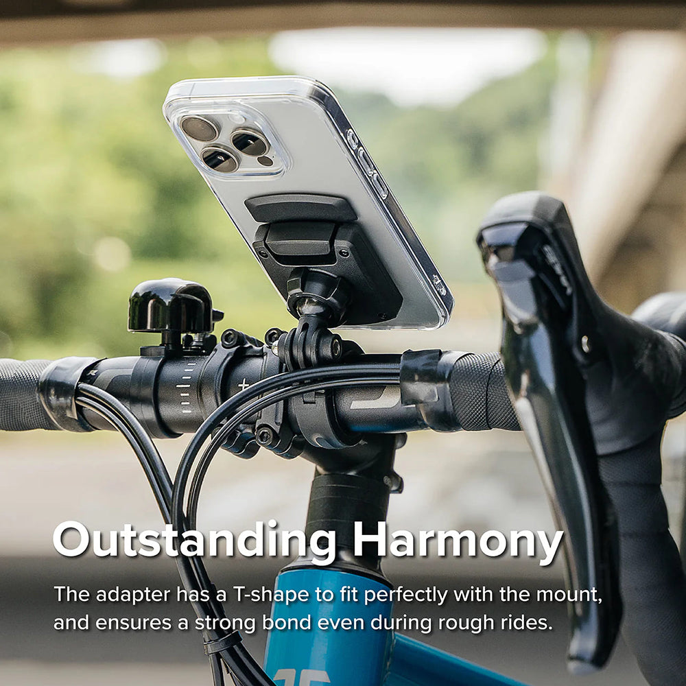 Ringke Quick & Go Telefoonadapter voor Fietssteun, Set van 2 Stuks, Zwart