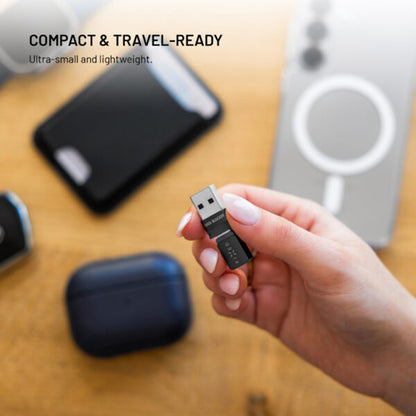 USB Data Lock Adapter Fixed, USB-A / USB-C, 2in1, Zwart