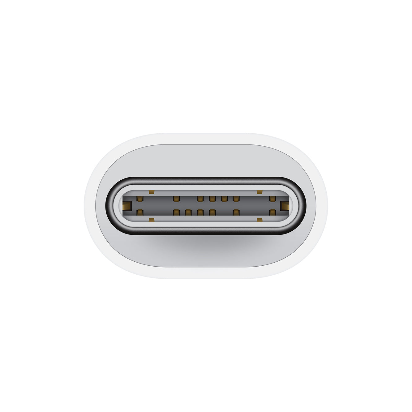 USB-C - Lightning Data- en Oplaadadapter Apple A2868, Wit MUQX3ZM/A