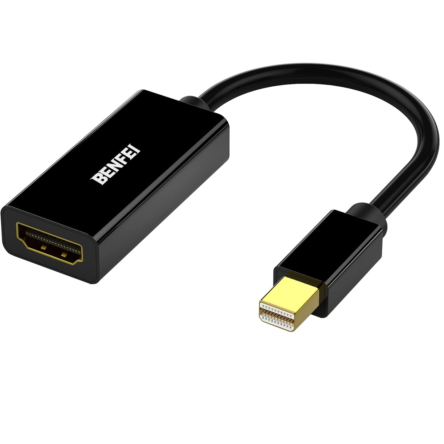 Benfei Video-adapter, MiniDisplayPort - HDMI, Zwart