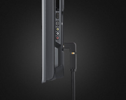 UGREEN Angled Video Adapter, HDMI - HDMI, 4K, Zwart