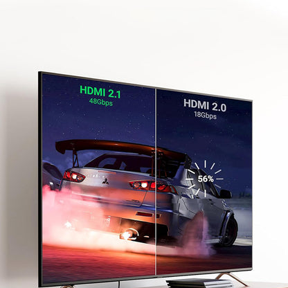 UGREEN HD159 Video-adapter (90592), HDMI - HDMI, 8K, Grijs