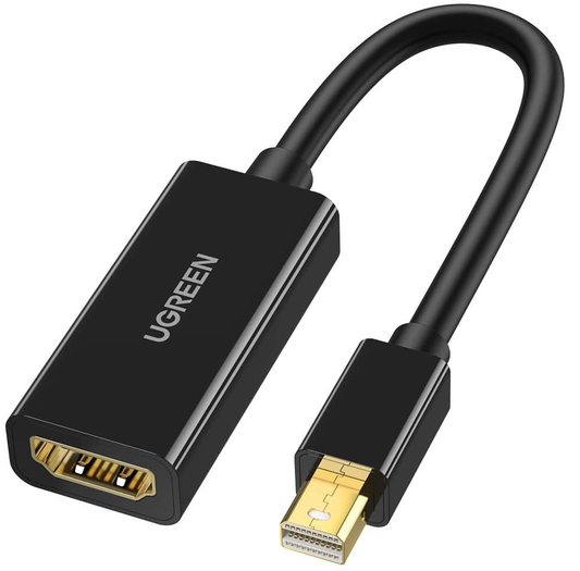 Video Adapter UGREEN MD112, MiniDisplayPort - HDMI, Zwart
