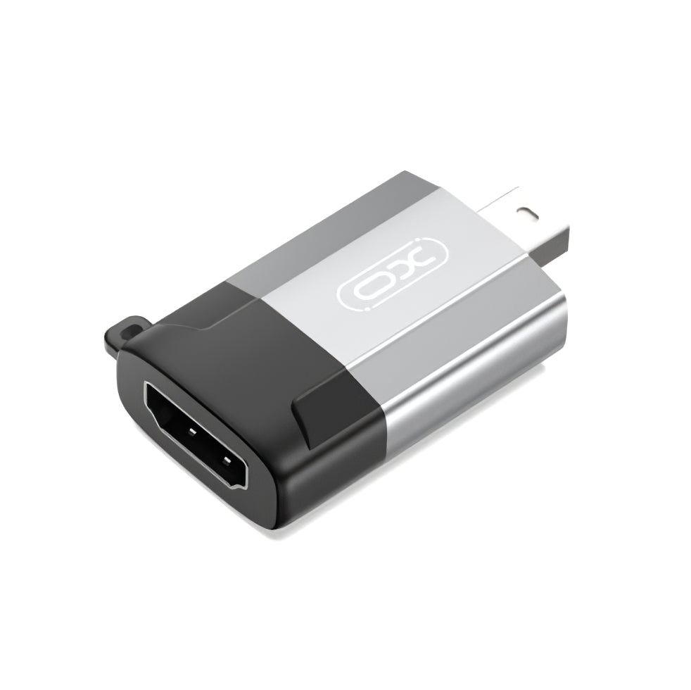 Videoadapter XO Design GB015, miniDisplayPort - HDMI, Grijs 