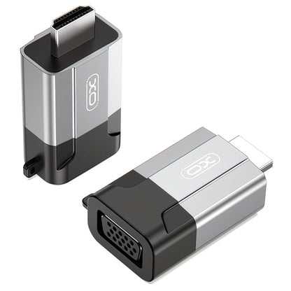 Videoadapter XO Design GB014, HDMI - VGA, Grijs 