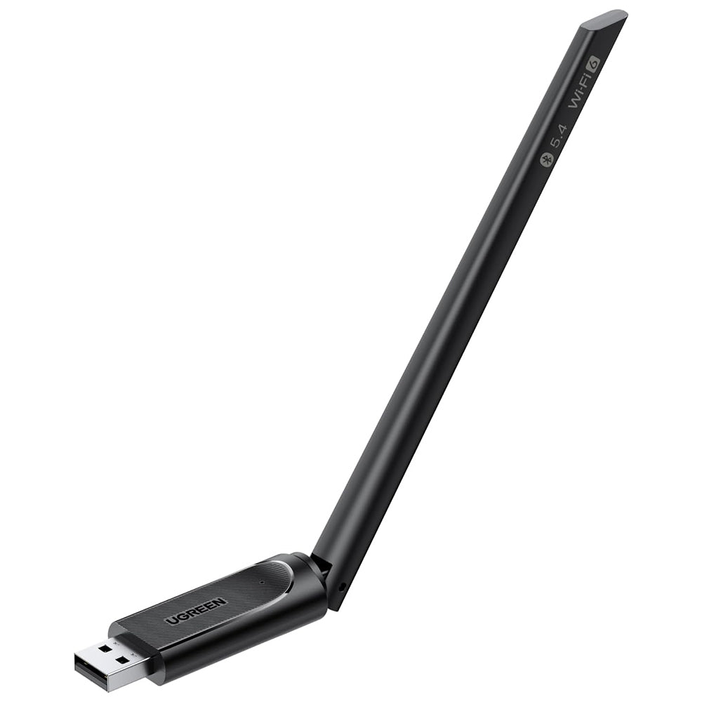 Draadloze Adapter UGREEN AX900 (75109), Dual Band, Wi-Fi 6, 600Mbps, Zwart