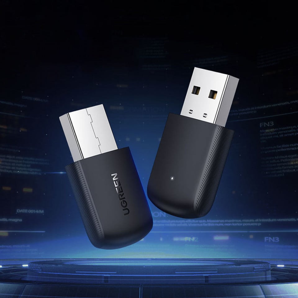 UGREEN CM448 Draadloze Adapter, Dual Band, Zwart