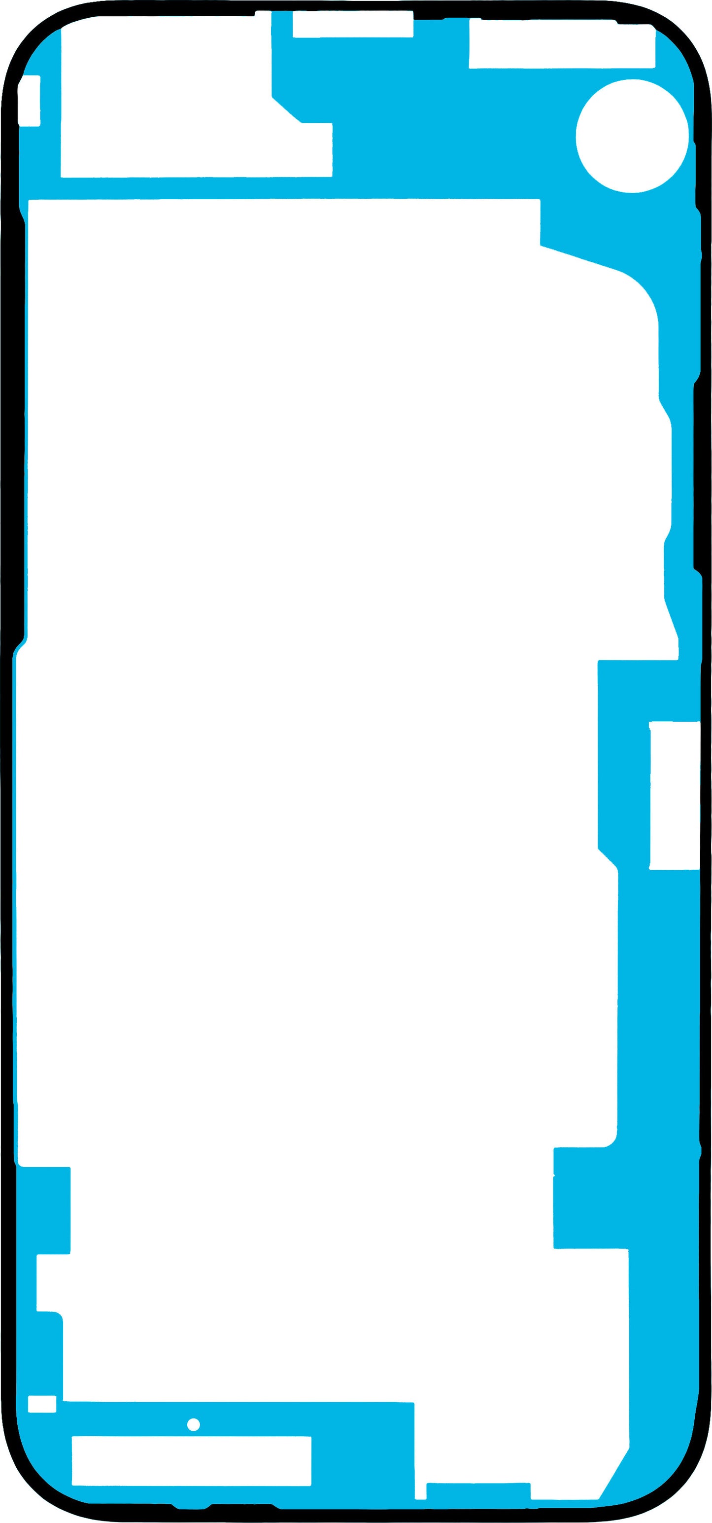 Lijm Batterijklep Google Pixel 8a, Service Pack G806-12578-01