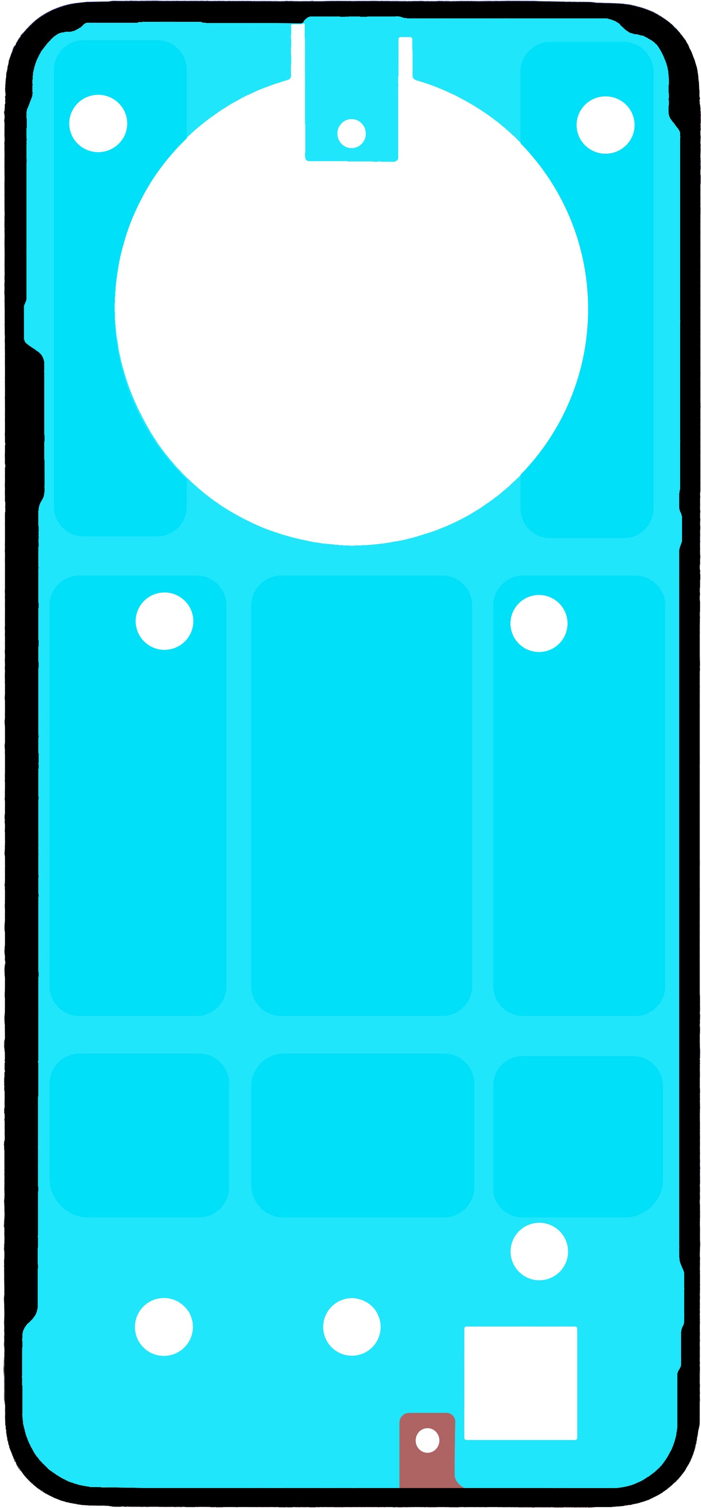 Lijm Batterijklep Realme 14 Pro+, Service Pack 612717000564