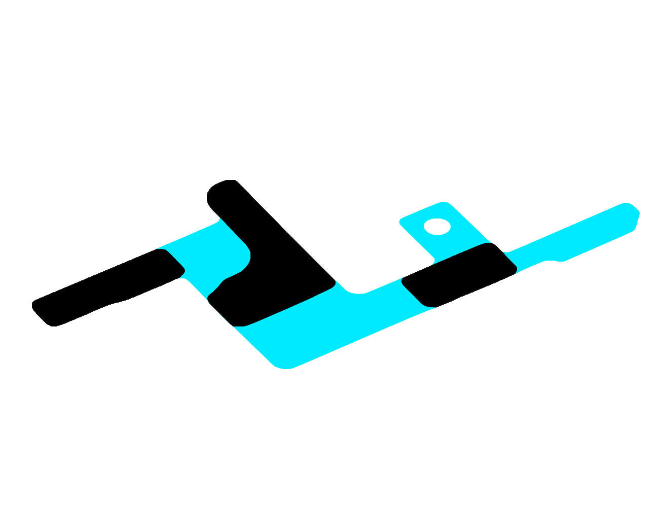 Lijm Display Huawei Mate X7, Type 2, Onder Inner, Service Pack 51630NAF