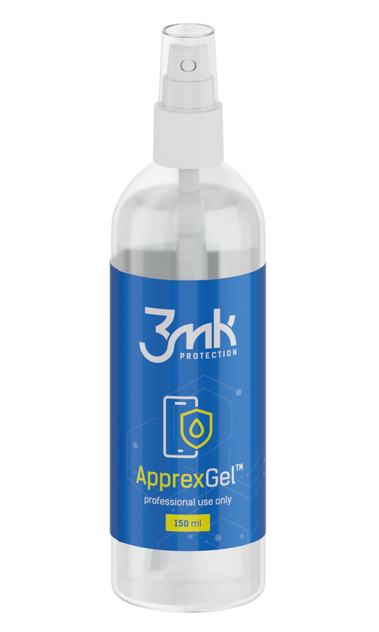 3MK ApprexGel-geloplossing voor het aanbrengen van plastic-/siliconenbeschermfolie, 150 ml