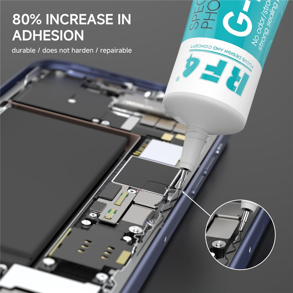 RF4 G-Phone Vloeibare Lijm, 60ml, Transparant