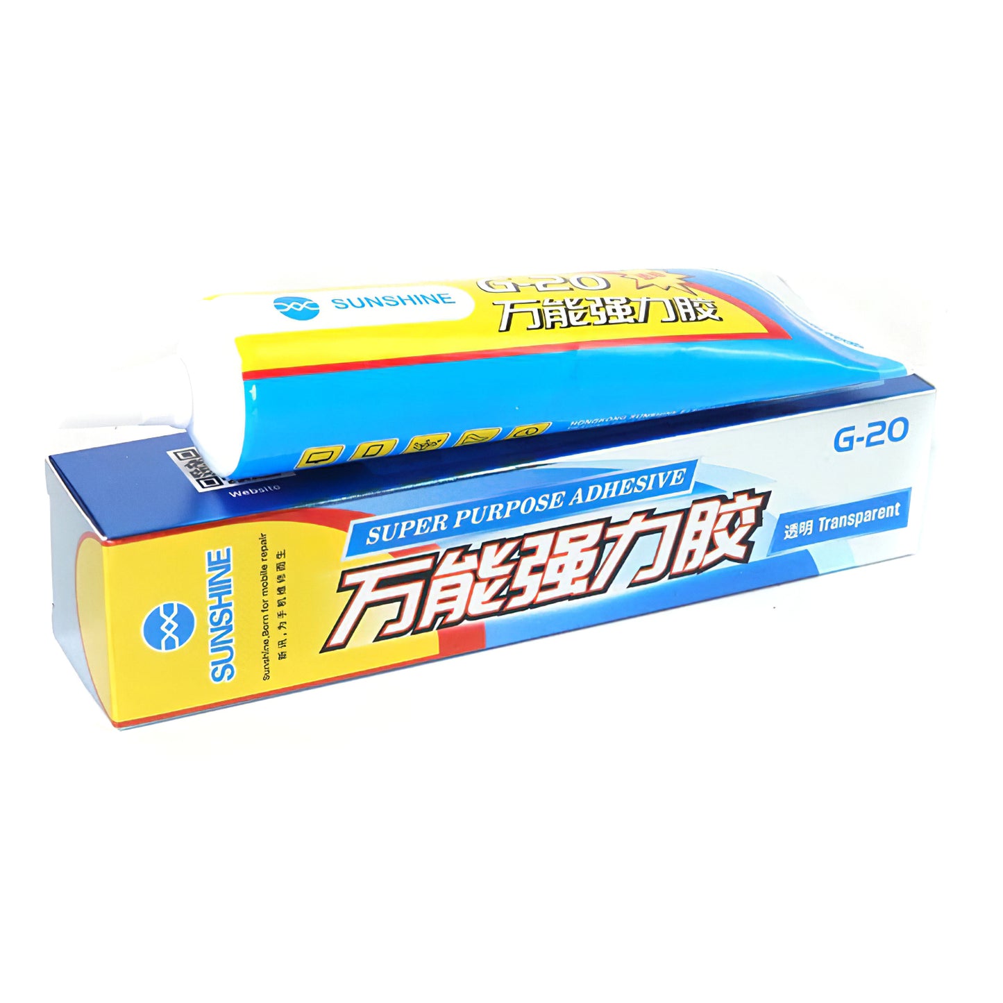 Sunshine G-20 Vloeibare Lijm, 50ml, Transparant