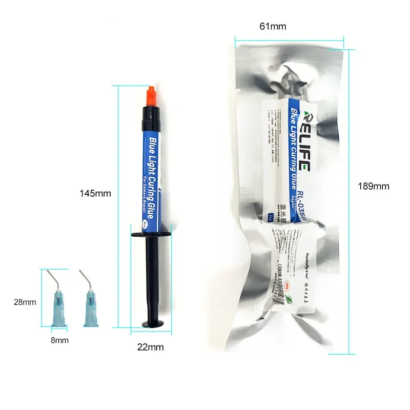 UV Vloeibare Lijm Relife RL-035G voor Telefooncamera, 3ml