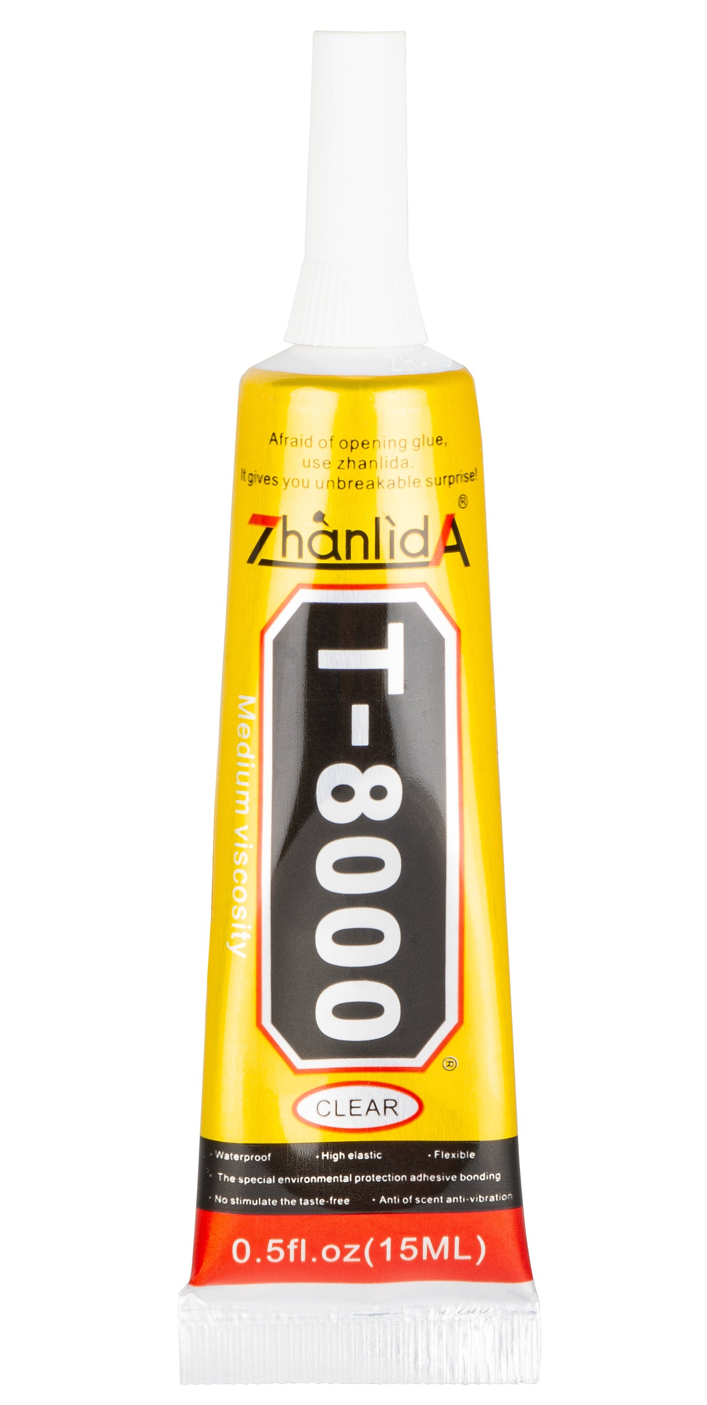 Vloeibare Lijm Zhanlida T-8000, 15ml, Transparant