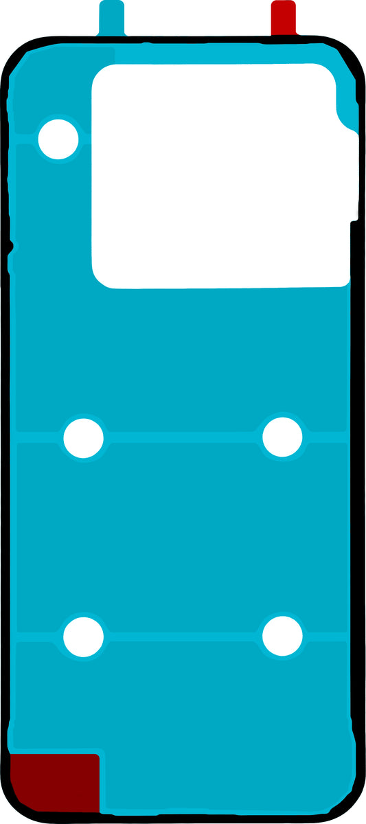 Secundaire Batterijklep Lijm Realme GT 8 Pro, Service Pack 612717000925