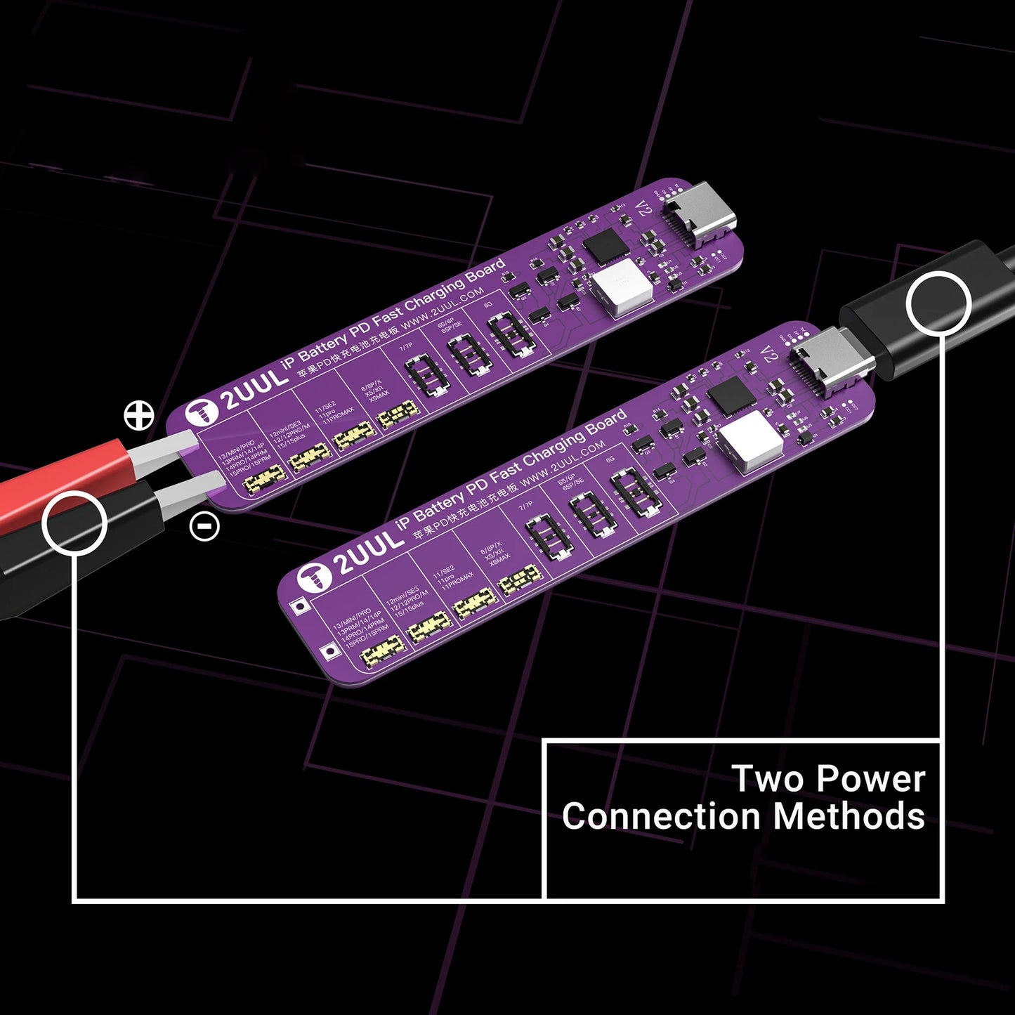 Power Supply Board 2UUL BT01 for Apple iPhone 6 - 15 Pro Max Series