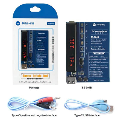 Sunshine SS-904B voedingskaart voor TECNO / Infinix / Itel Series, 2in1