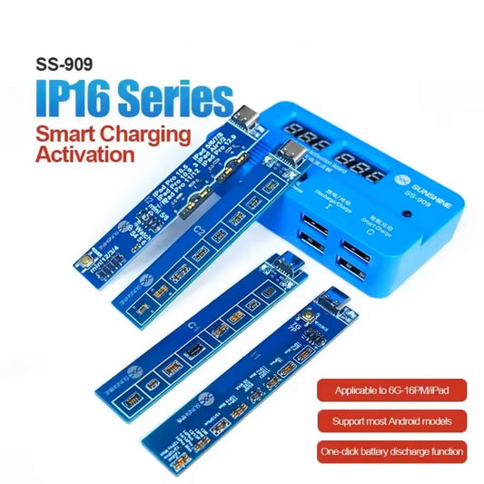 Voedingsplaat Sunshine SS-909 voor Apple iPhone / iPad / Universele Serie, 2in1