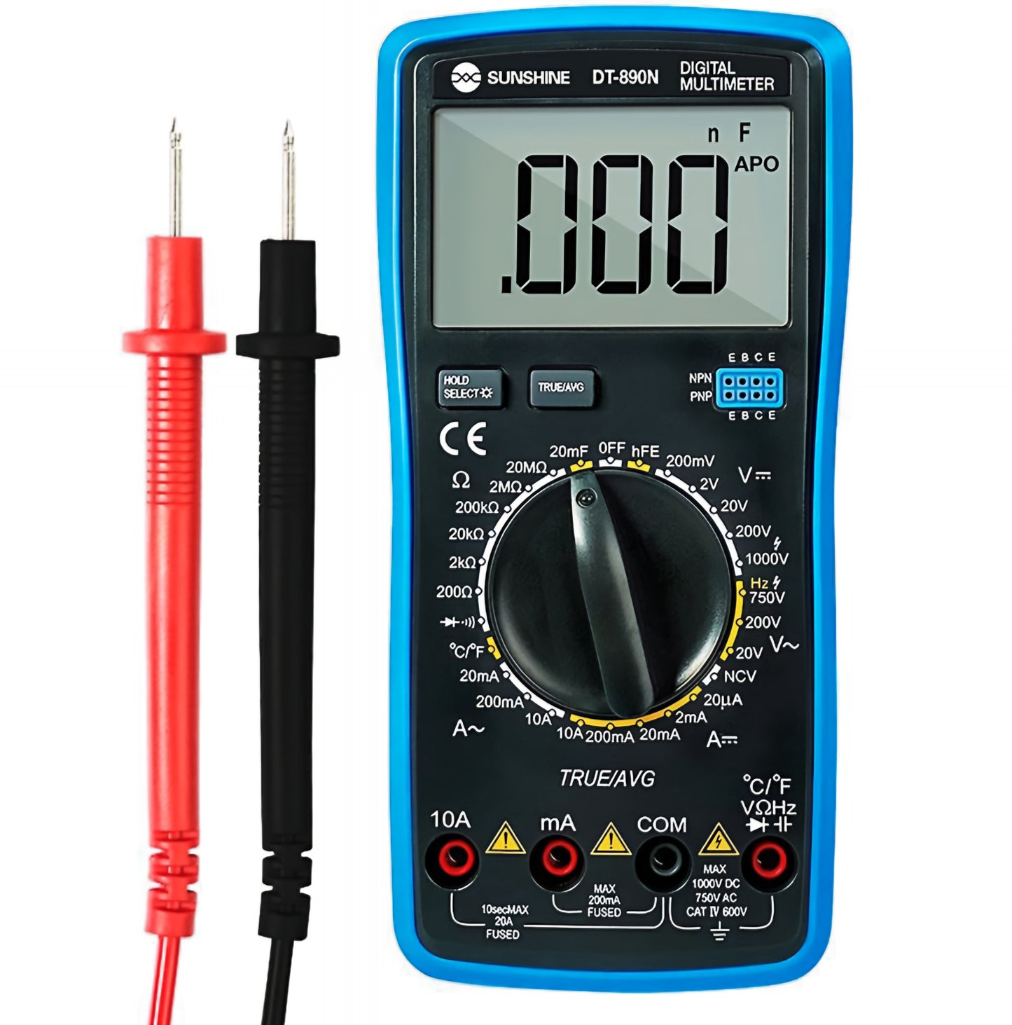 Digitale Meetapparaat Sunshine DT-890N