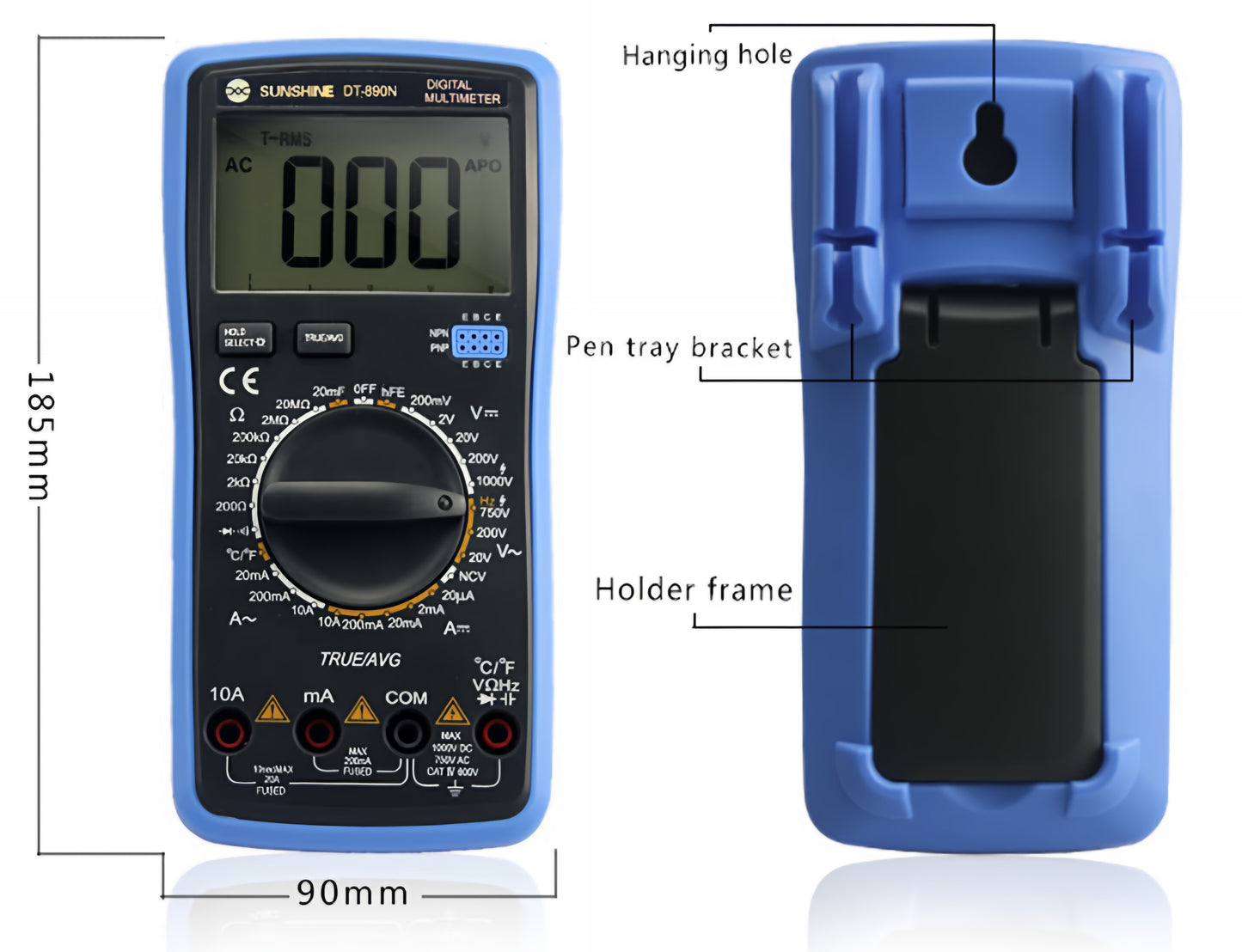 Digitale Meetapparaat Sunshine DT-890N