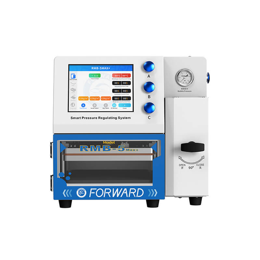 OCA Laminatieapparaat / Bubbels Verwijderen Pakket + Luchtcompressor + Vacuümpomp Forward RMB-5MAX + FW-122B + FW-126S