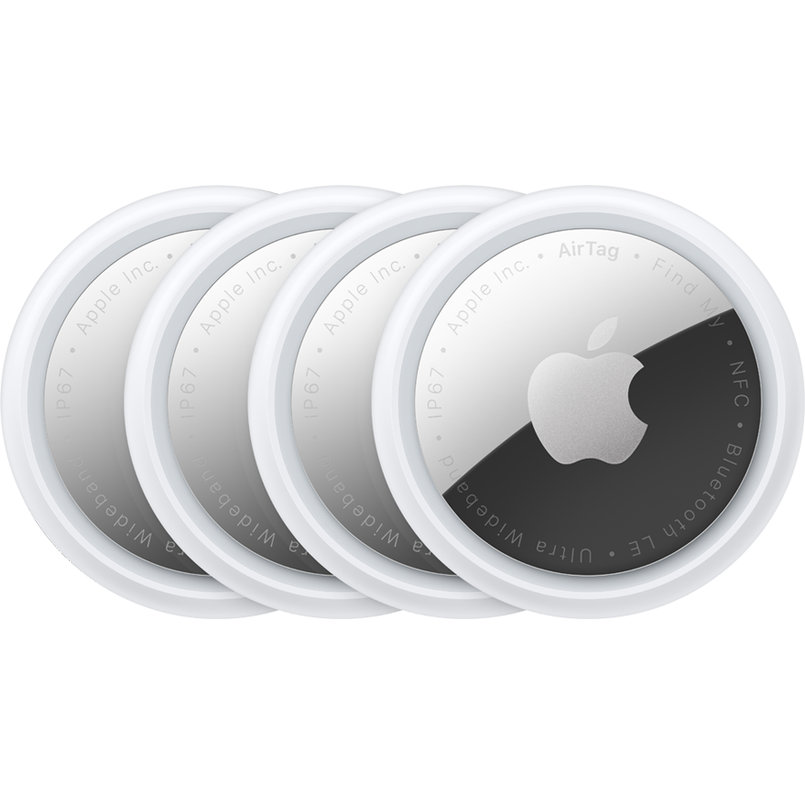 Apple AirTag, Set 4 Stuks, Wit MX542AM/A