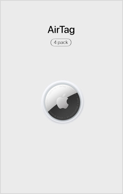 Apple AirTag, Set 4 Stuks, Wit MX542AM/A
