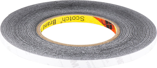 3M Kleefband, 8mm, Zwart