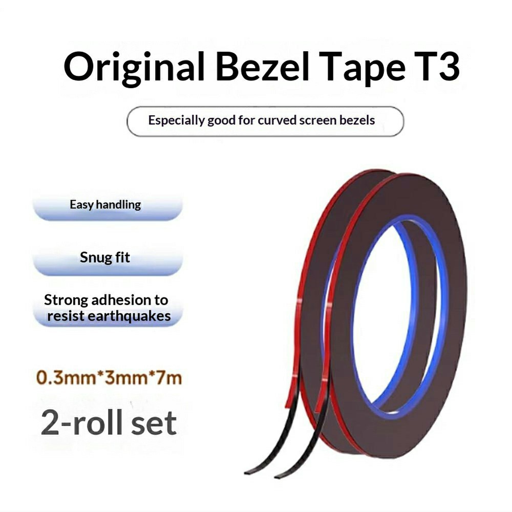 Mechanic Tapestrip, 0,3 mm, Set van 2 stuks, Zwart