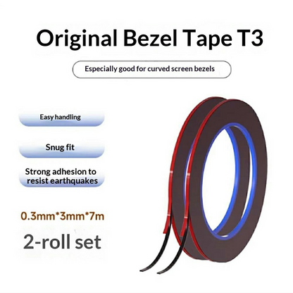 Mechanic Tapestrip, 0,3 mm, Set van 2 stuks, Zwart