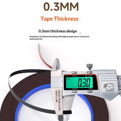 Mechanic Tapestrip, 0,3 mm, Set van 2 stuks, Zwart