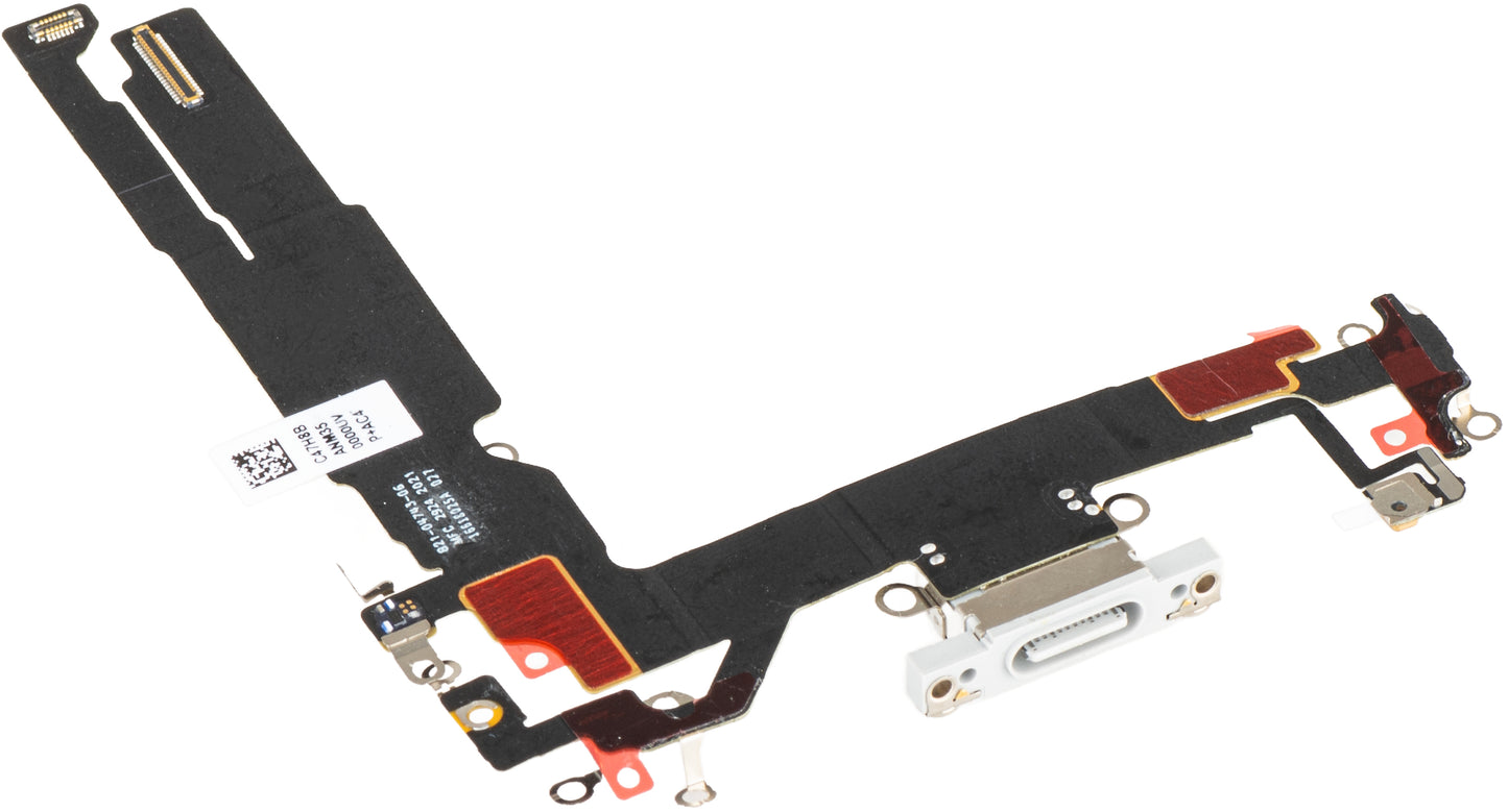 Laadconnectorband - Microfoon Apple iPhone 16, Grijs