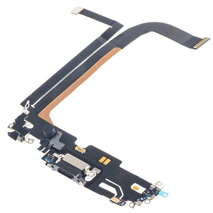 Hoofdband met oplaadconnector - Apple iPhone 13 Pro Max microfoon, zwart 