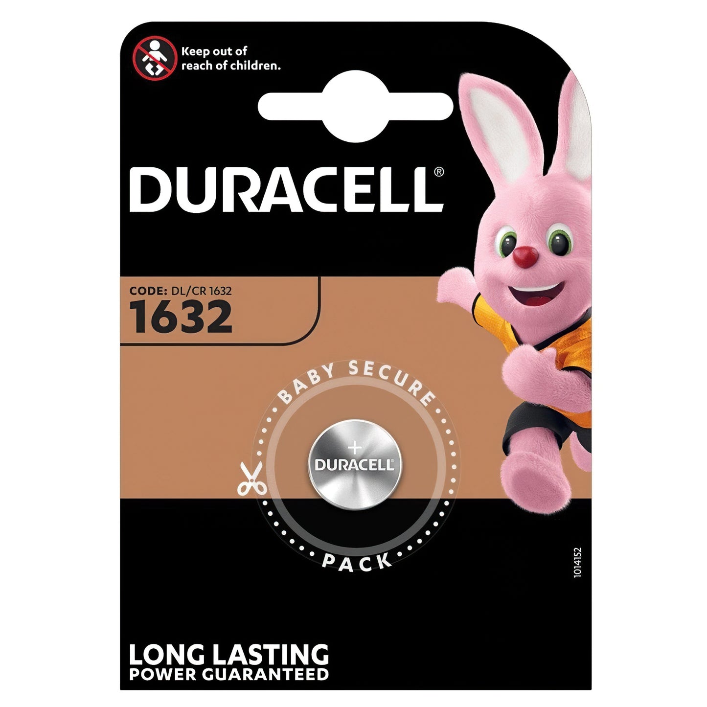 Duracell batterij, CR1632