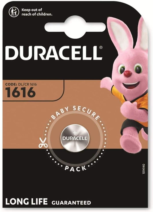 Duracell batterij, CR1616