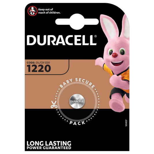 Duracell batterij, CR1220