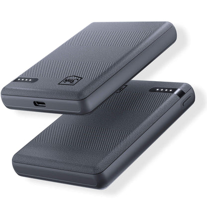 Externe Batterij 3MK Pocket, 5000mAh, 12W, 1 x USB-C, Grijs