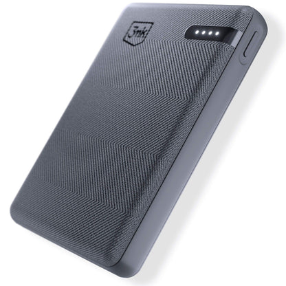 Externe Batterij 3MK Pocket, 5000mAh, 12W, 1 x USB-C, Grijs