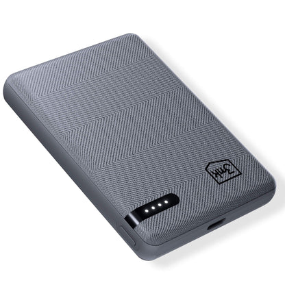 Externe Batterij 3MK Pocket, 5000mAh, 12W, 1 x USB-C, Grijs
