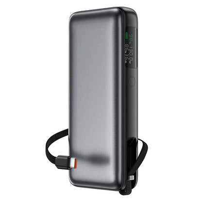 Externe Batterij Acefast M22, 20000mAh, 130W, QC + PD, 1 x USB-A - 2 x USB-C, Zwart