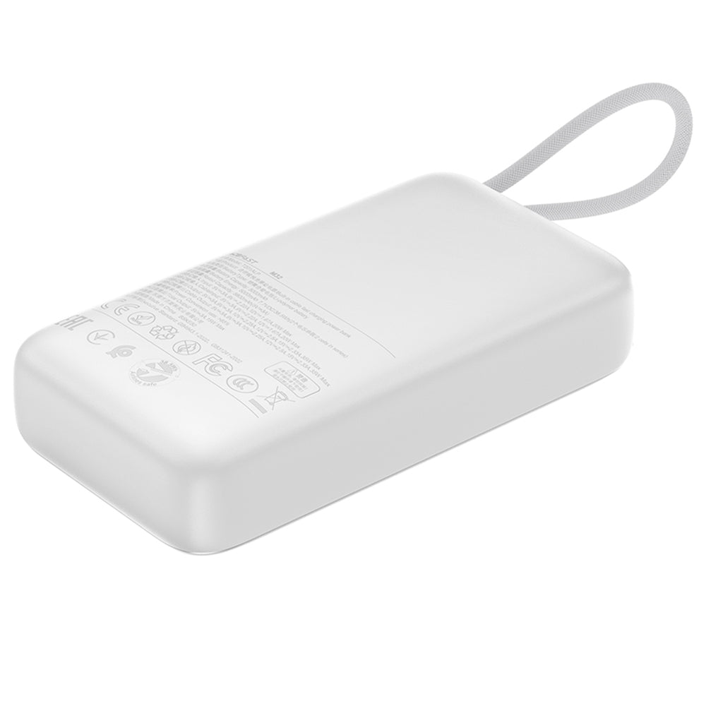 Externe Batterij Acefast M32, 10000mAh, 35W, PD, 2 x USB-C, Zilverkleurig