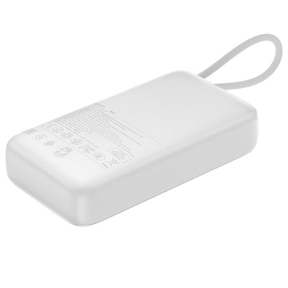 Externe Batterij Acefast M32, 10000mAh, 35W, PD, 2 x USB-C, Zilverkleurig