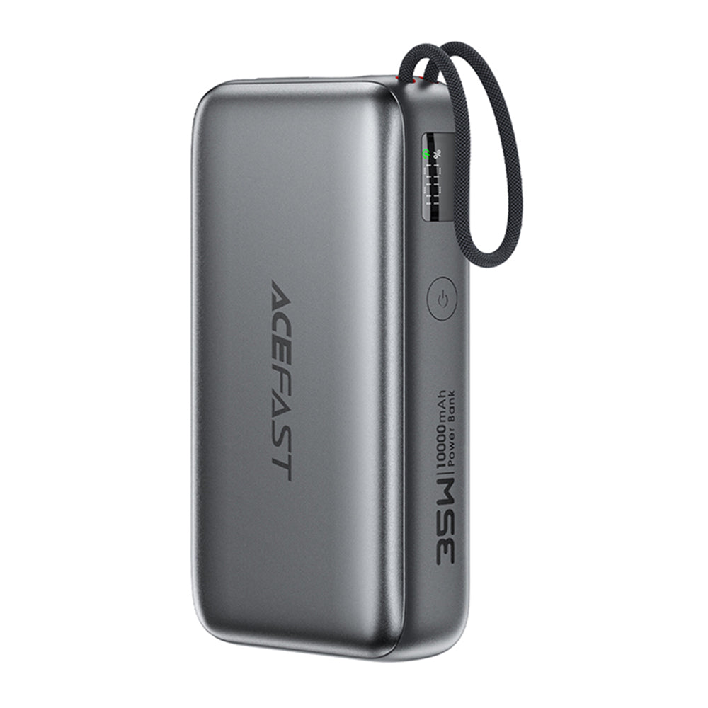Externe Batterij Acefast M32, 10000mAh, 35W, PD, 2 x USB-C, Grijs