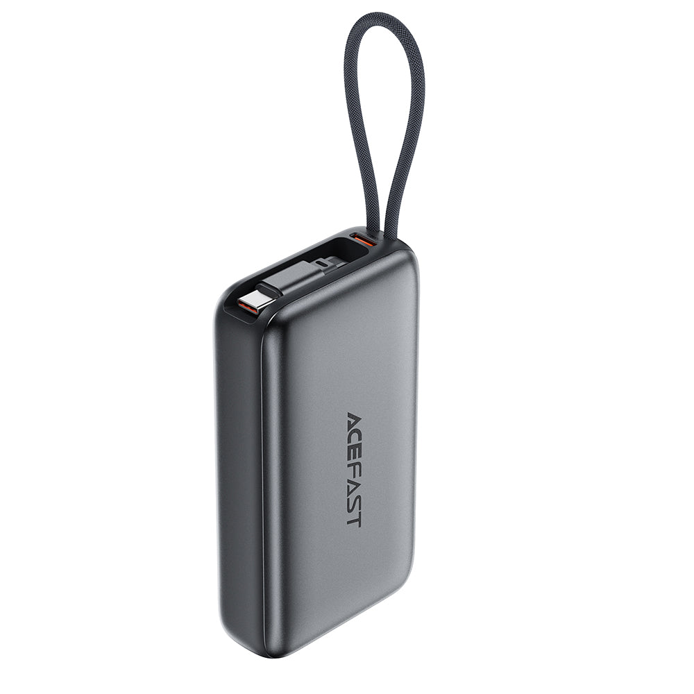 Externe Batterij Acefast M32, 10000mAh, 35W, PD, 2 x USB-C, Grijs