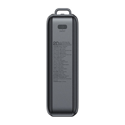 Externe Batterij Acefast M4, 20000mAh, 67W, PD, 1 x USB-A - 2 x USB-C, Zwart