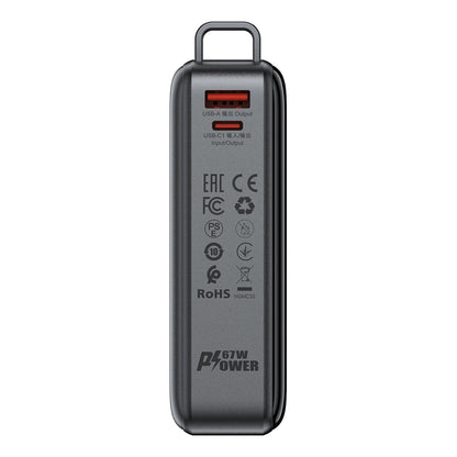 Externe Batterij Acefast M4, 20000mAh, 67W, PD, 1 x USB-A - 2 x USB-C, Zwart