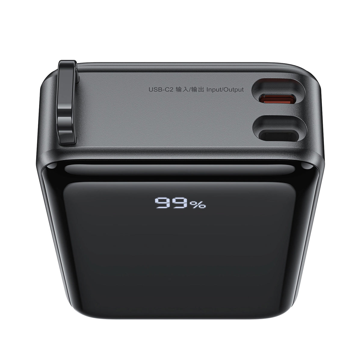 Externe Batterij Acefast M4, 20000mAh, 67W, PD, 1 x USB-A - 2 x USB-C, Zwart