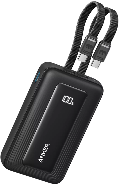 Externe Batterij Anker Zolo, 20000mAh, 45W, QC + PD, 1 x USB-A - 3 x USB-C, Zwart A1681H12