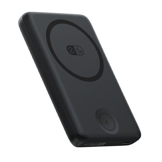 Externe Batterij Baseus Bank EnerFill FT11, 10000mAh, 27W, PD + QI + FQI, 2 x QI - 1 x USB-C, Zwart P1008210G123-00